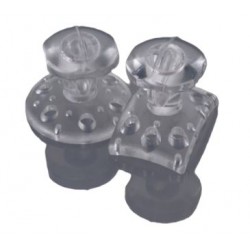 EZ Fit Clear Transparent Composite Bondable Lingual Buttons (10) EZ Fit Clear Transparent Composite Bondable Lingual Buttons (10) - OrthoExtent