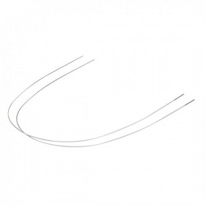 NiTi Super Elastic White Tooth Color Coated Archwires (20 wires)