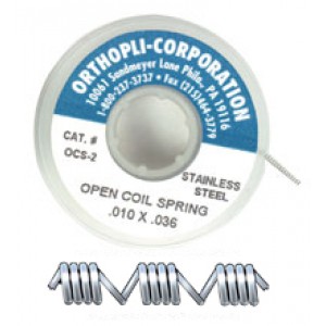 Nickel Titanium Open/Closed Stop Wound Spring