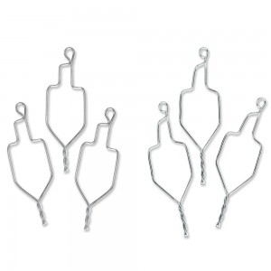 TruForce Stainless Steel Kobayashi Shorty Ties