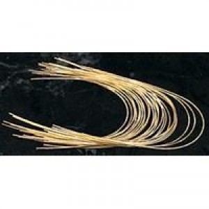 TruGold 24k Gold Plated Nickel Titanium Archwire Round