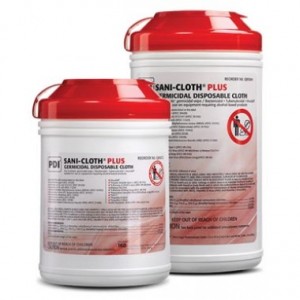 PDI Sani-Cloth Plus® Germicidal Disposable Cloth (160/canister)