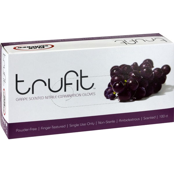 TruFit&trade; Grape Scented Nitrile Gloves (100 ct)