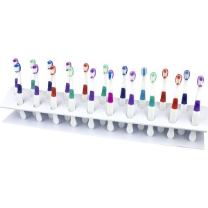 20 Count Toothbrush Rack - No Covers