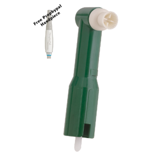 Denticator® Original Green™ Disposable Prophy Angle (regular white cup - 500ct)