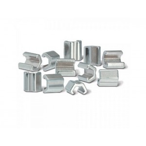 Crimpable Stainless Steel Split Stops (10 ct)