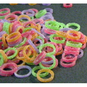 50 pack - Neon Latex Elastics