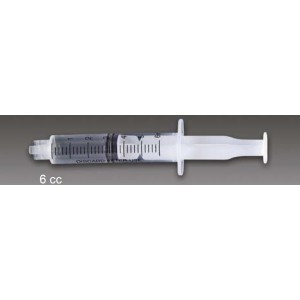 6cc Luer Lock Syringes, Plastic (100pcs/box)