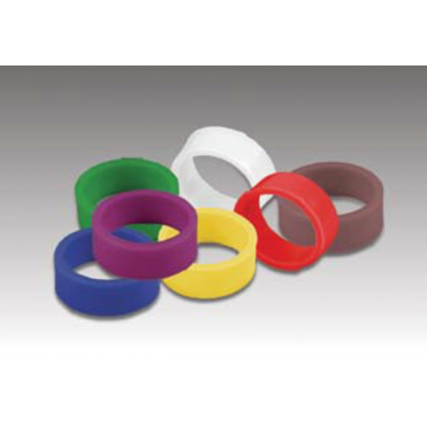 35 pcs/bag Assorted Colors, Handpiece Color-Code Bands