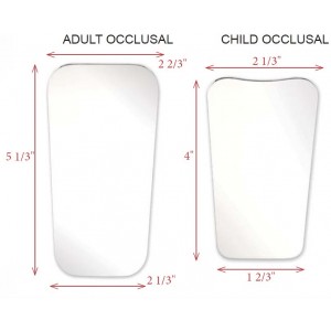 Two-Sided Stainless Steel Photography Mirrors - Occlusal