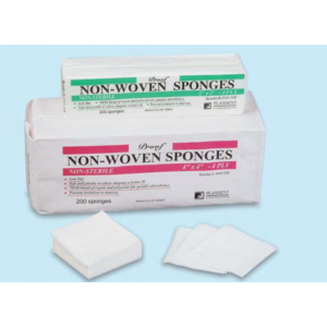 Non-Woven Sponges / Non-Sterile 2" x 2", 4 Ply