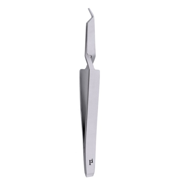 Ideal-Tek Gray Stainless Steel Fine Tip Locking Tweezers