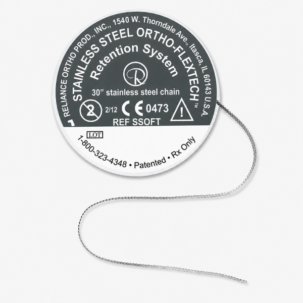 Ortho FlexTech Stainless Steel Fixed Lingual Retainer Wire – 30 in Spool