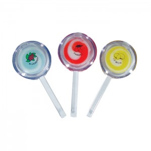 3" Assorted Lollipop Lip Gloss - 24/pk