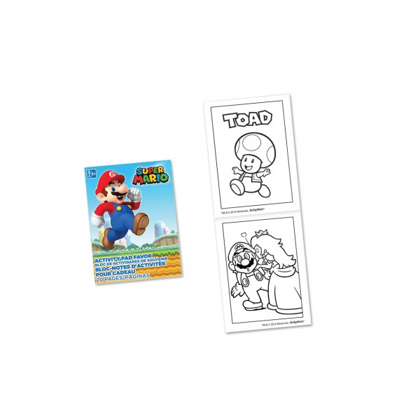 Mario Activity Pad (48 per pack)