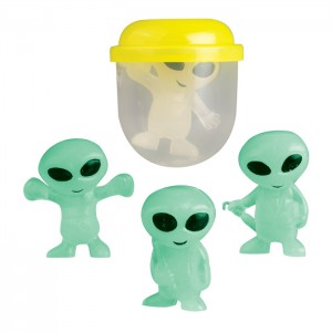 Glow Aliens in 1" Capsules - 250/pk