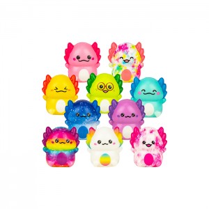 Axolotl Squishy, Assortment (50 per pack)