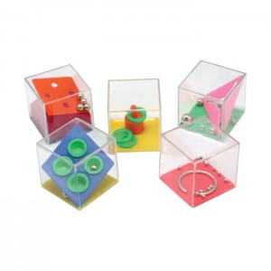 Assorted Cube Puzzle - 24/pk