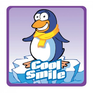 Cool Smile Sticker - 100/roll