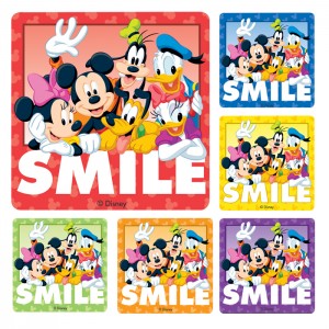 Disney Smile Stickers - 100/roll