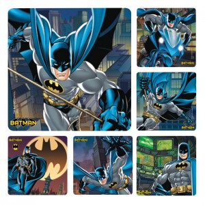 Batman Comic Stickers - 100/roll