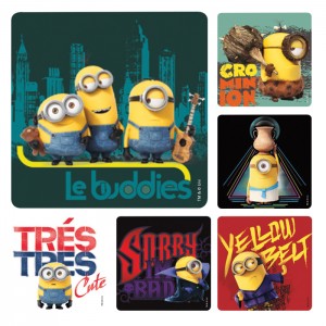 The Minions Stickers - 100/roll
