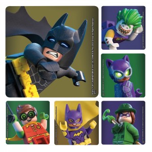 Batman LEGO Movie Stickers - 100/roll