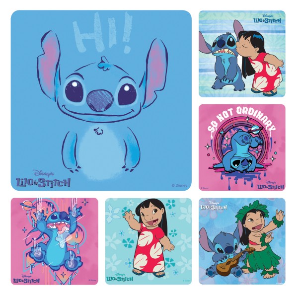 Lilo & Stitch Stickers - 100 per roll (31716)