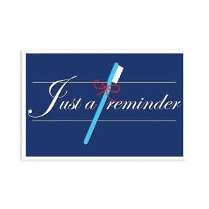 Custom- Just A Reminder Postcard - 250/pk