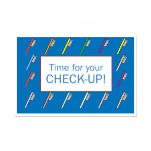 Check Up Postcard - 250/pk