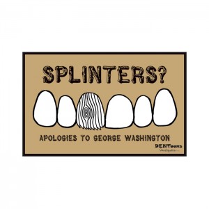 Got Splinters? Postcard - 250/pk