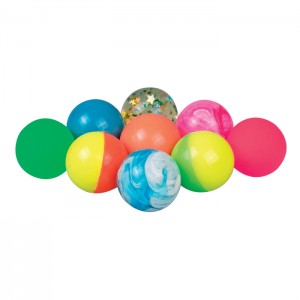 45mm Jumbo Superballs Mix - 50/pk