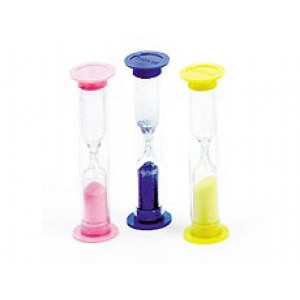 Timer 3 Minute Neon Colors Assorted - 50/Pk