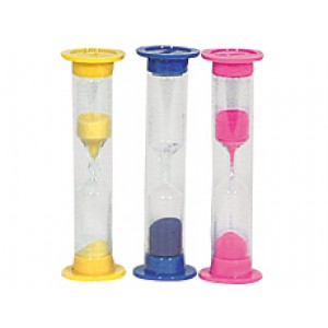 Timer 2 Minute Neon Colors Assorted - 50/Pk