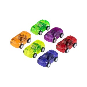 Translucent Pull Back Cars - 36/pk