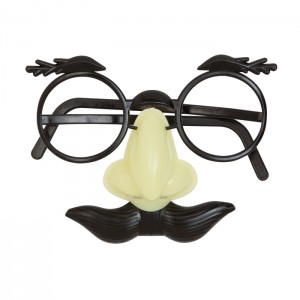 Funny Face Disguise Glasses - 24/pk