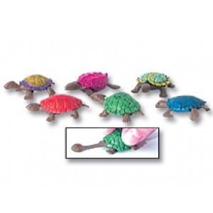 2" Stretch Turtles-Assorted (48 per pack)