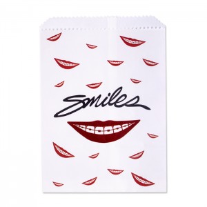 Smiles with braces paper bags - 100/pk