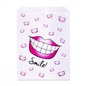Smiles paper bag - 100/pk