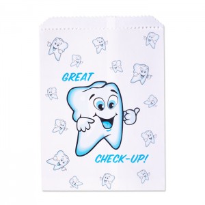 Great Check up Paper Bag. - 100/pk