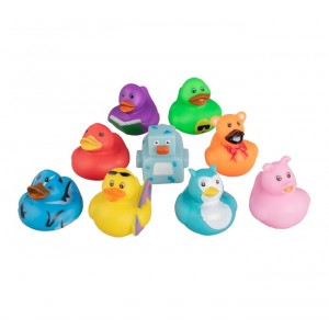 2" Rubber Ducky Assortment (100pk)