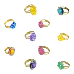 Glitz Rings - 100 per pack - Sherman Specialty, Inc