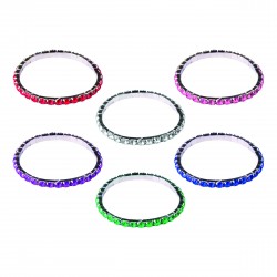 Diamond Tennis Bracelets Assorted - 36/pk - Sherman Specialty, Inc