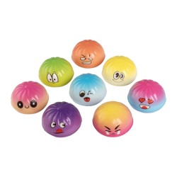 DUMPLING SQUISHIES ASSORTMENT (24 per pack) - Sherman Specialty, Inc