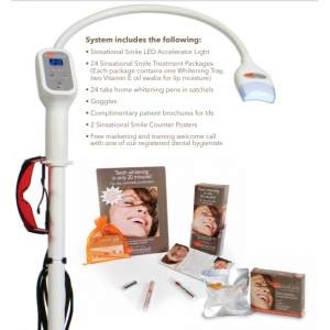 Sinsational Smile Complete in-office Teeth Whitening System, 22% Carbamide Peroxide 
