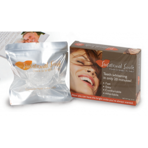 Pre-loaded take home whitening trays - 25% Carbamide Peroxide