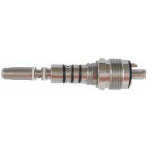 5 Hole (Midwest) Fiber Optic Connector-Fits Handpiece With KAVO "Multiflex" Quick Connector System