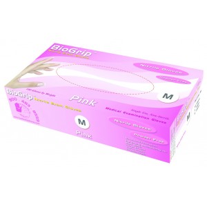 Biogrip - Pink™ Gloves - 1 Case/10 Boxes