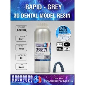 Monocure - Rapid Model Dental Resin - Grey