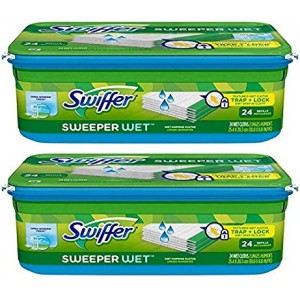 Swiffer Sweeper Wet Mopping Cloth Refill - Open Window Fresh - 24 wet cloths